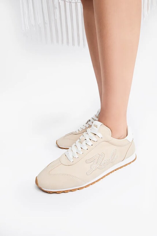 Karl Lagerfeld sneakers din piele intoarsă VENUS KL65912.2T1
