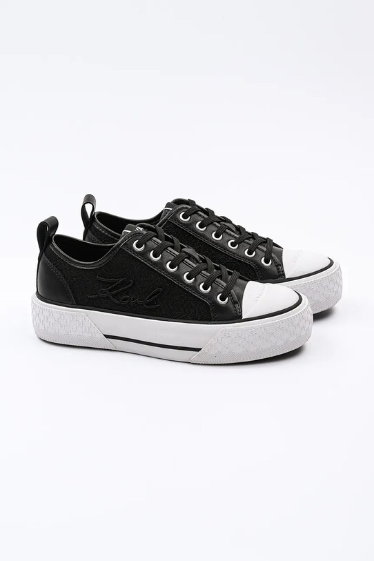 Кеды Karl Lagerfeld KAMPUS MAX III KL60611F.400 чёрный SS25