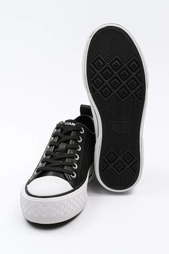 Кеди Karl Lagerfeld KAMPUS MAX III чорний KL60611F.400