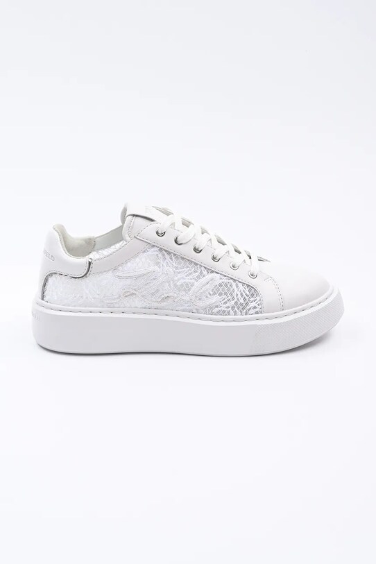 Karl Lagerfeld sneakersy MAXI KUP syntetyczny biały KL62211F.411