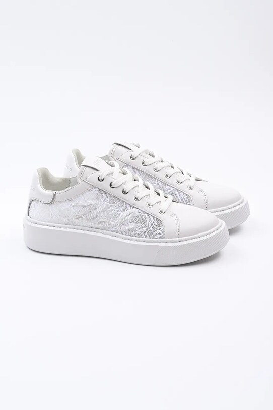 Karl Lagerfeld sneakersy MAXI KUP KL62211F.411 biały SS25