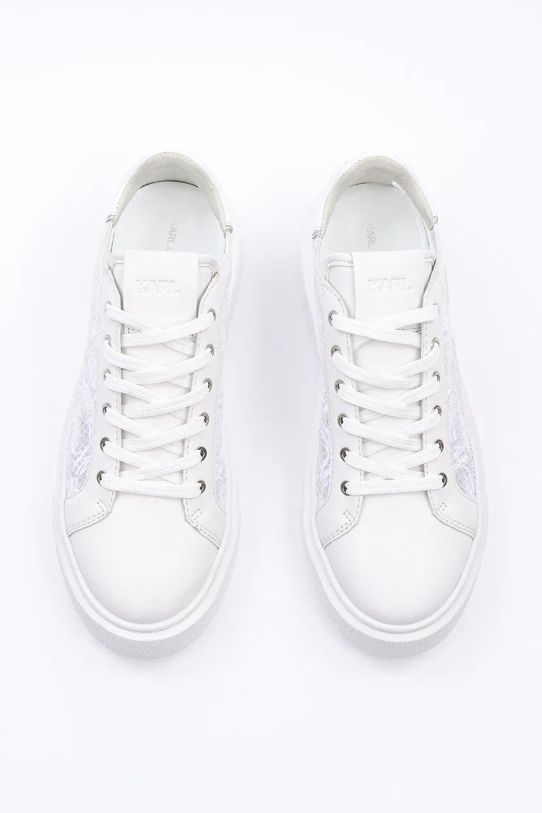 Încălțăminte Karl Lagerfeld sneakers MAXI KUP KL62211F.411 alb