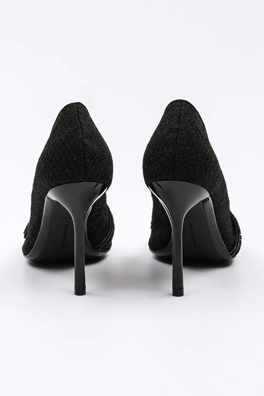Scarpe Karl Lagerfeld tacchi a spillo SARABANDE KL30919S.S0X nero