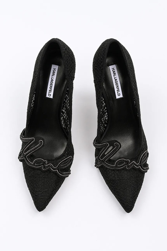 Обувки с тънък ток Karl Lagerfeld SARABANDE KL30919S.S0X черен