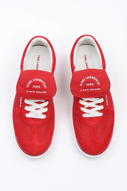 Karl Lagerfeld sneakers din piele ATLAS KL63820.3DD rosu