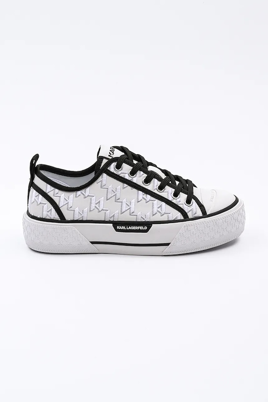 Karl Lagerfeld tenisi KAMPUS MAX III textil alb KL60615.010