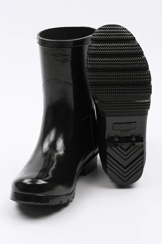 Karl Lagerfeld cizme KALOSH negru KL47075S.V00