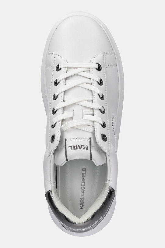 Karl Lagerfeld sneakersy skórzane KAPRI biały KL62538K.01S