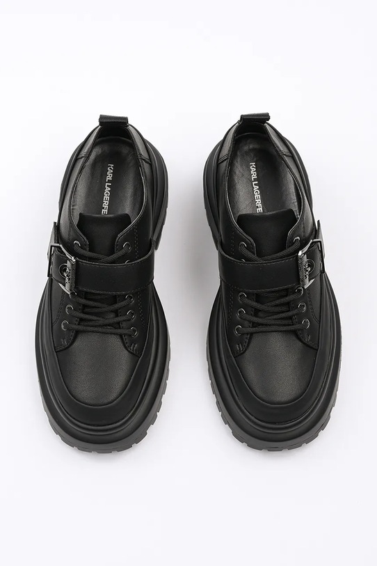 Шкіряні туфлі Karl Lagerfeld Jeans BROOKE KLJ41125.000 чорний