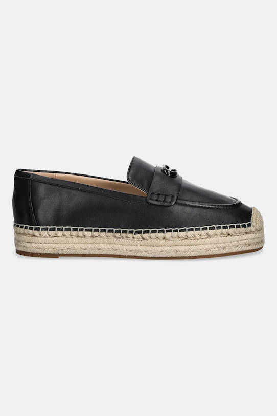 Coach espadrile de piele Camilla CR045.BLK negru SS25