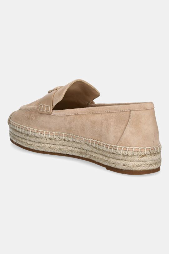 Obuwie Coach espadryle zamszowe Camilla CR046.EQO beżowy