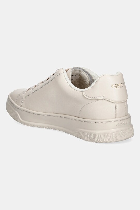Shoes Coach leather sneakers High Line Cherry CZ361.CAH beige