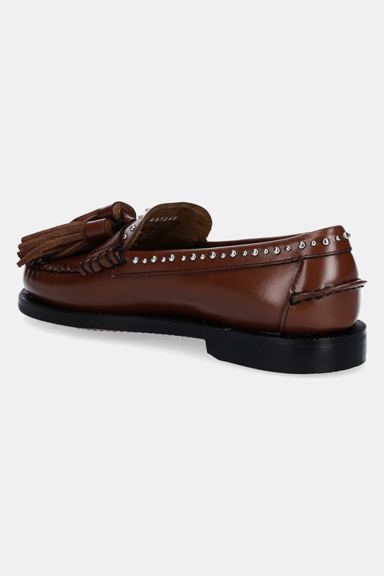 Obuwie Weekend Max Mara mokasyny skórzane WEEKENDAN 2515521014600.TOBACCO brązowy