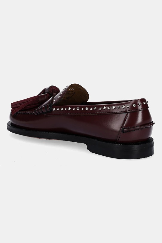 Obuwie Weekend Max Mara mokasyny skórzane WEEKENDAN 2515521014600.BORDEAUX bordowy