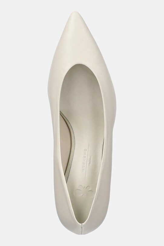 Шкіряні туфлі Weekend Max Mara RENZA бежевий 2515521054600.IVORY