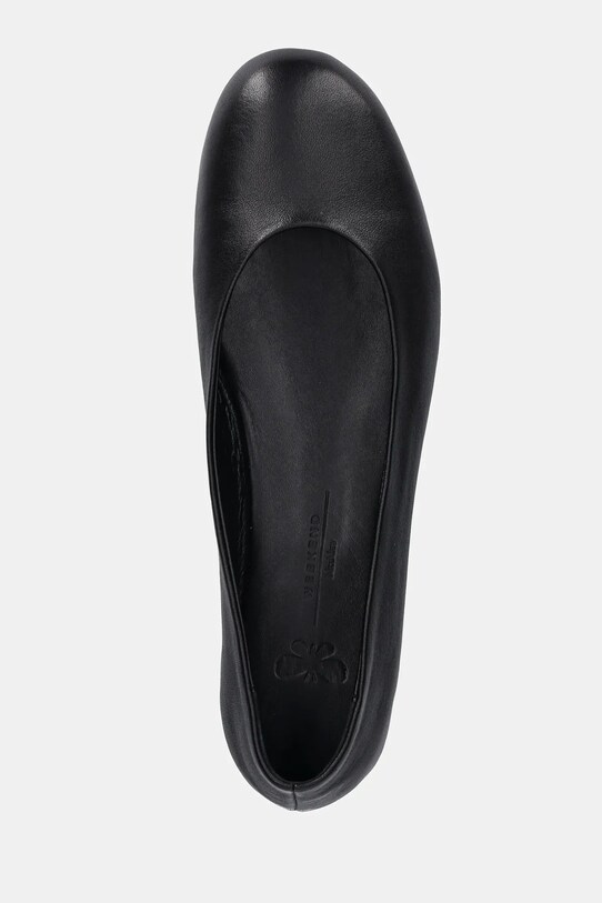 Кожени балеринки Weekend Max Mara TODI черен 2515521074600.BLACK