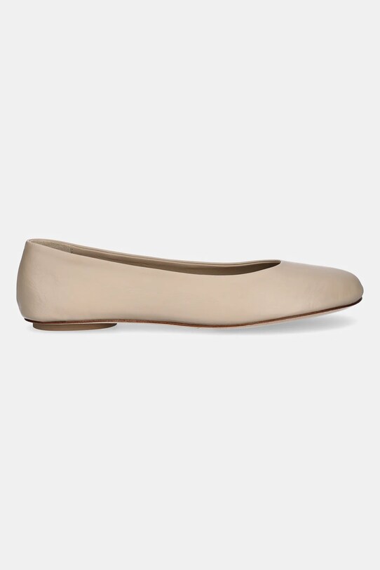 Kožené baleríny Weekend Max Mara TODI 2515521074600.SAND béžová SS25