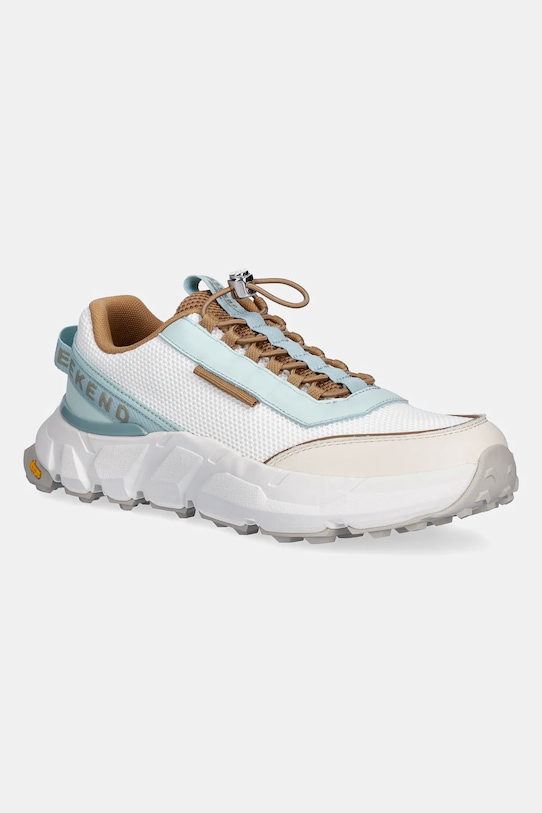 Weekend Max Mara sneakers ALBATRO sintetic alb 2515761034600.L.BLUE