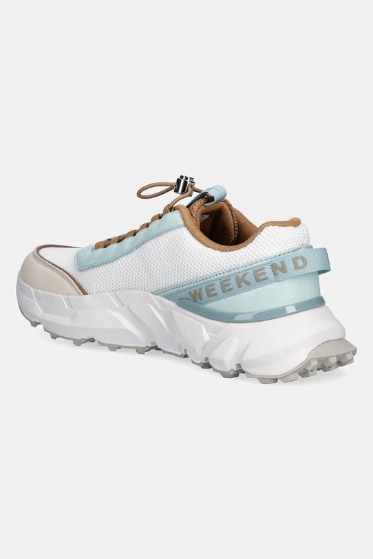 Încălțăminte Weekend Max Mara sneakers ALBATRO 2515761034600.L.BLUE alb