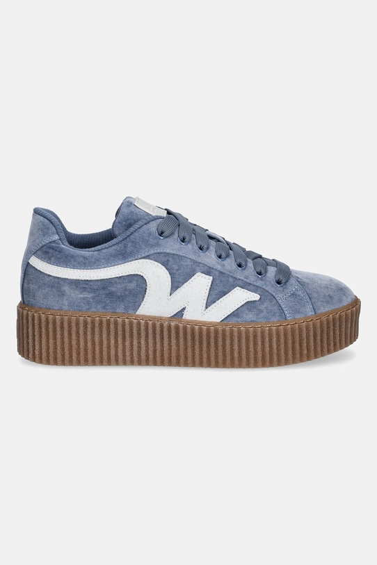 Sneakers boty Weekend Max Mara DEDALO 2515761094600.L.BLUE modrá SS25