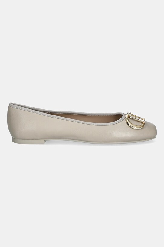 Шкіряні балетки Liu Jo DAFNE 04 SA5033PX460S3625 бежевий SS25