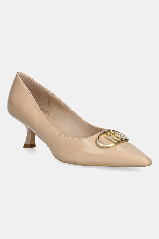 Liu Jo stilettos de piele GEMY 01 subțire bej SA5027PX46000005
