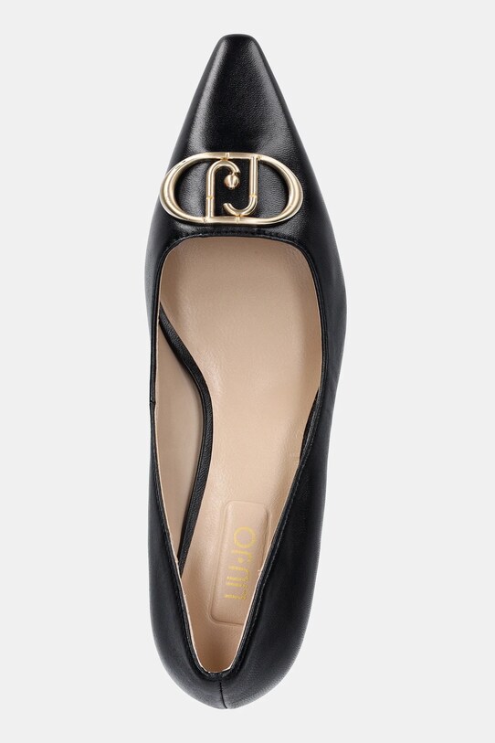 Liu Jo stilettos de piele GEMY 01 negru SA5027PX46022222