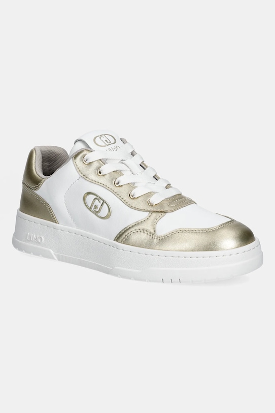Liu Jo sneakersy ME 03 imitacja skóry licowej biały BA5037PX656S1052