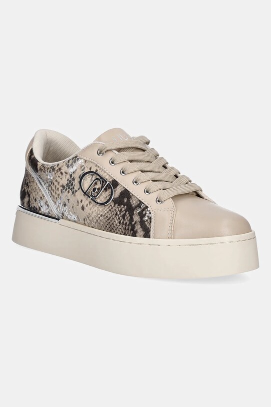 Liu Jo sneakersy PRETTY 06 imitacja skóry licowej beżowy BA5021EX300S3668