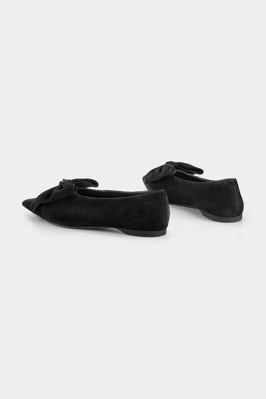 Încălțăminte Vagabond Shoemakers balerini din piele intoarsa HERMINE 5933.240.20 negru