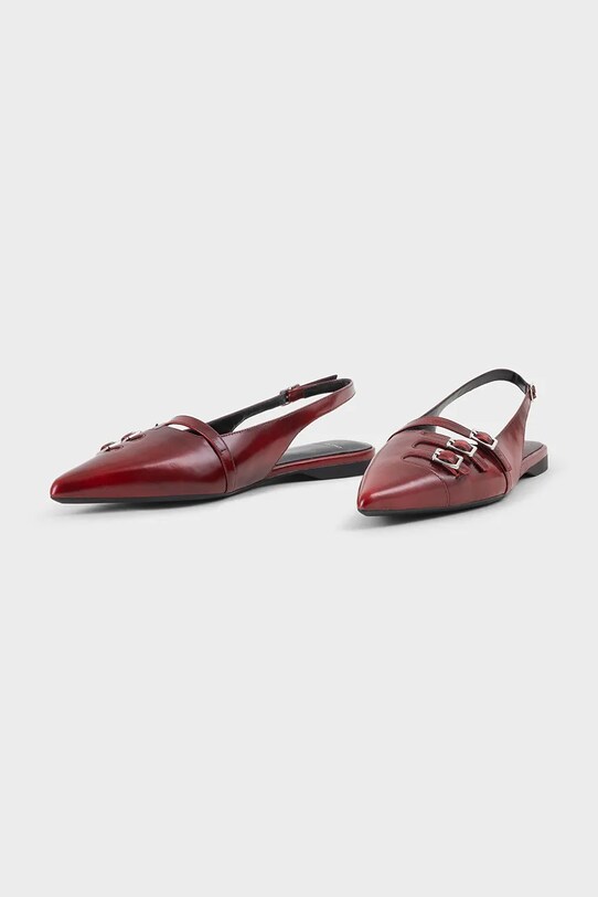 Vagabond Shoemakers balerini de piele HERMINE 5533.118.47 rosu SS25