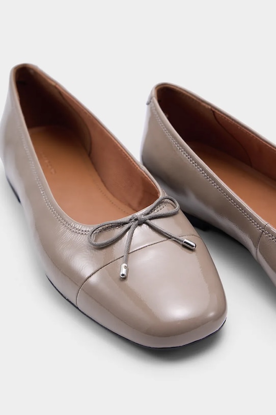 Vagabond Shoemakers baleriny skórzane JOLIN 5508.160.09 beżowy