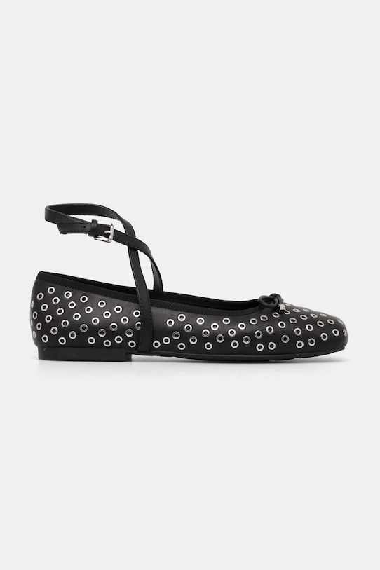 Kožené baleríny MICHAEL Michael Kors Collette 40R5COFP1L.001 černá SS25