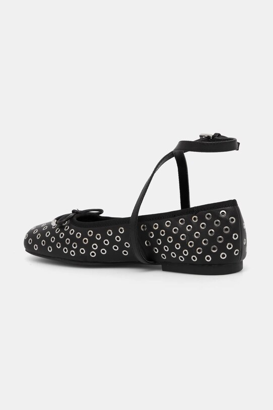 Взуття Шкіряні балетки MICHAEL Michael Kors Collette 40R5COFP1L.001 чорний