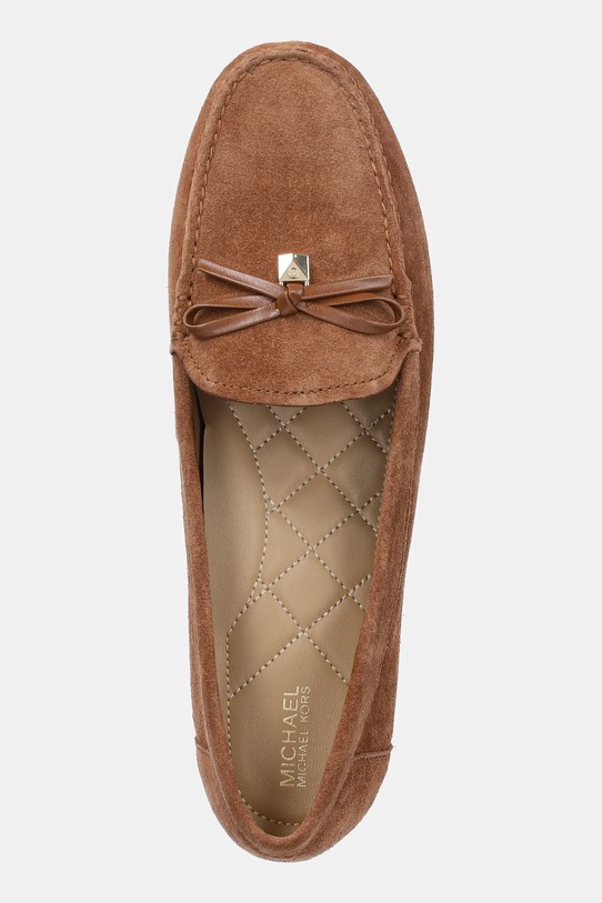Semišové mokasíny MICHAEL Michael Kors Juliette hnědá 40R5JUFR1S.230