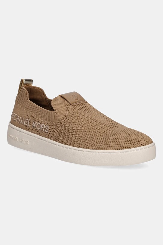 Кеди MICHAEL Michael Kors Juno slip on бежевий 43R5JUFPAD.297