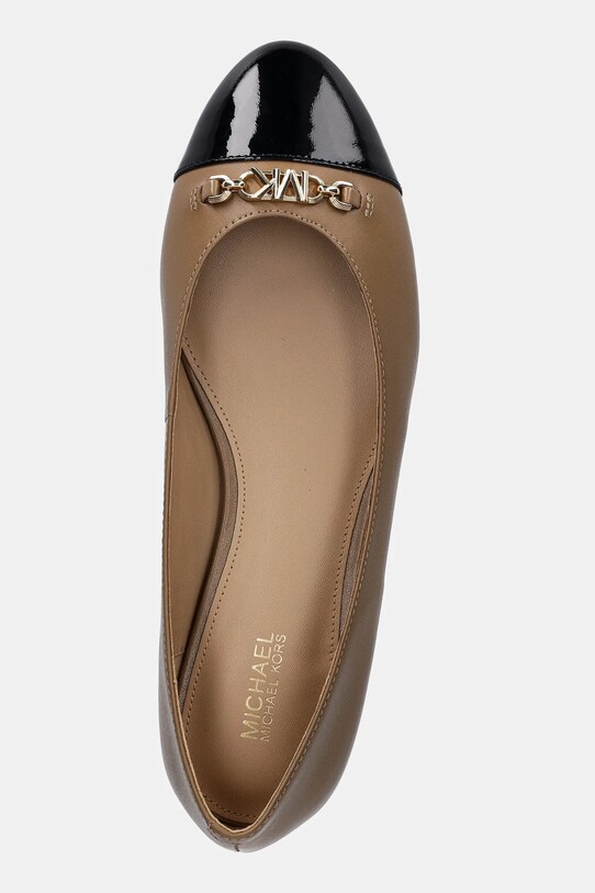 MICHAEL Michael Kors balerini de piele Rebecca bej 40F4RBFP1L.297