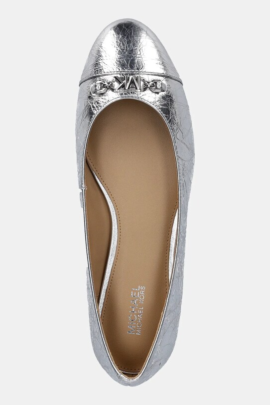 Μπαλαρίνες MICHAEL Michael Kors Rebecca ασημί 40R5REFP1M.040