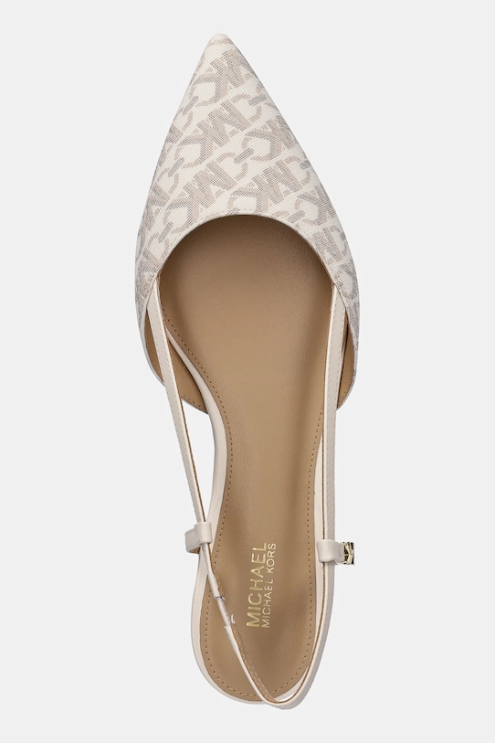 Baleríny MICHAEL Michael Kors Veronica béžová 40H3VRFP1B.150