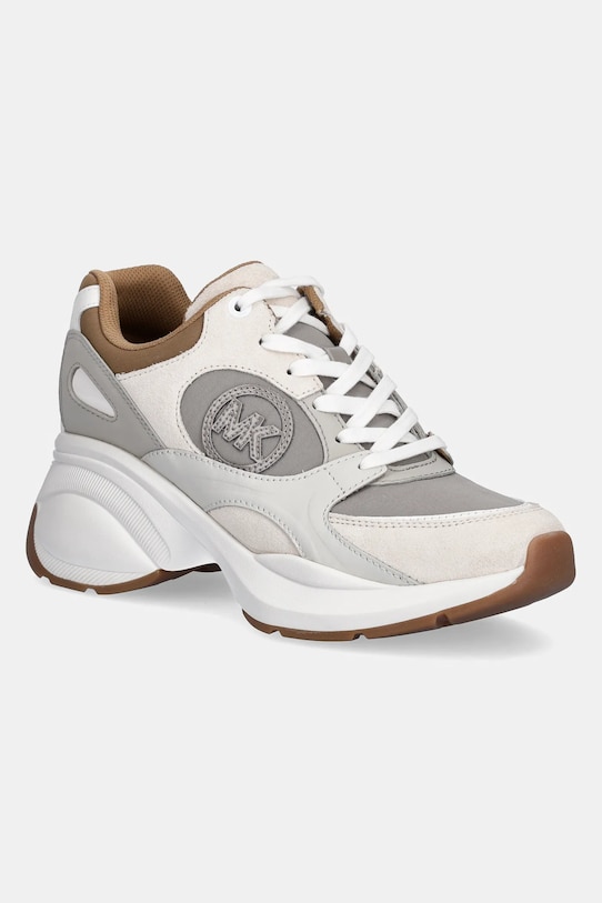 MICHAEL Michael Kors sportcipő Zuma nappa bőr bézs 43R5ZUFS2D.297