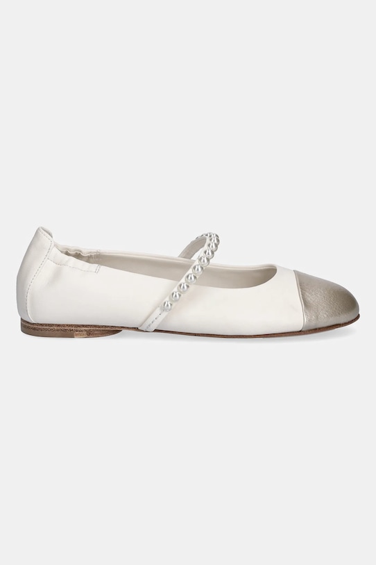 Kennel & Schmenger balerini de piele Billy 51.14080.223 alb SS25