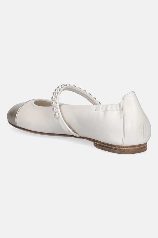 Încălțăminte Kennel & Schmenger balerini de piele Billy 51.14080.223 alb