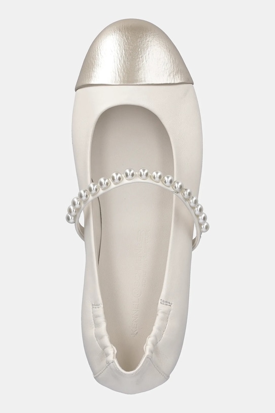 Kennel & Schmenger balerini de piele Billy alb 51.14080.223