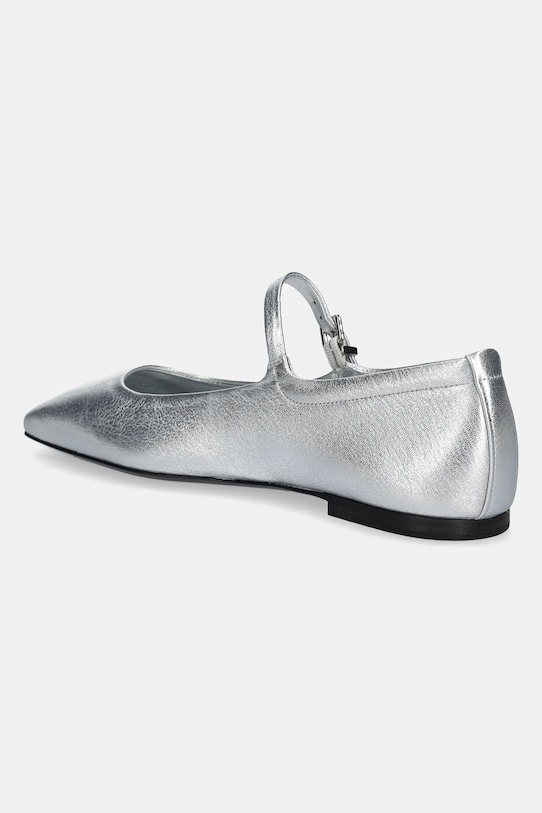 Obuv Kožené balerínky Kennel & Schmenger Leila 51.11650.412 strieborná