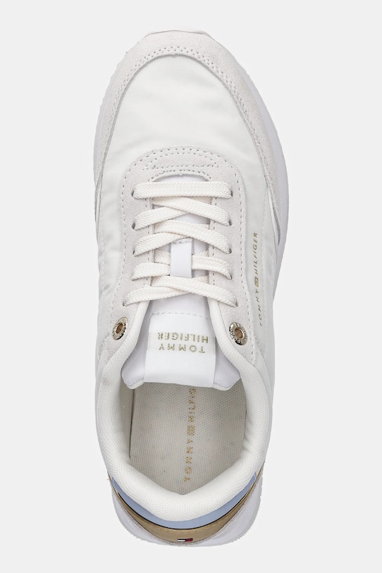 Sneakers boty Tommy Hilfiger ESSENTIAL RUNNER bílá FW0FW08332