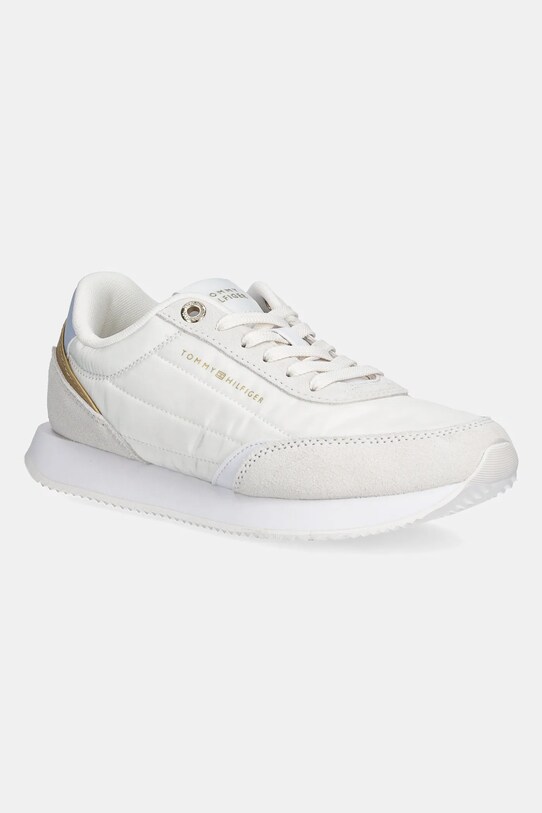 Кроссовки Tommy Hilfiger ESSENTIAL RUNNER кожа бежевый FW0FW08332