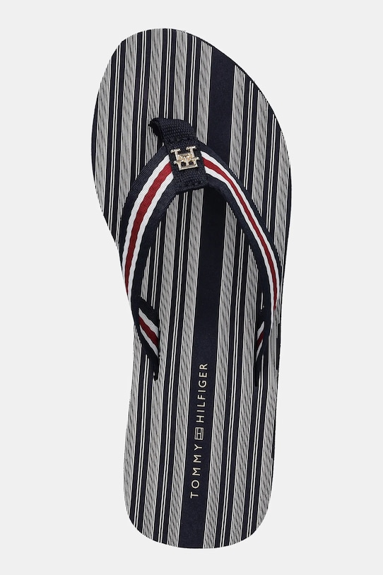 Tommy Hilfiger șlapi IM PLATFORM BEACH SANDAL bleumarin FW0FW08371