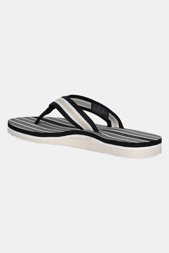 Încălțăminte Tommy Hilfiger șlapi IM TH PRINT BEACH SANDAL FW0FW08370 negru