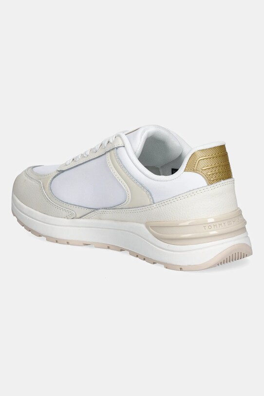 Обувь Кожаные кроссовки Tommy Hilfiger CASUAL FASHION RUNNER LTHR FW0FW08325 белый