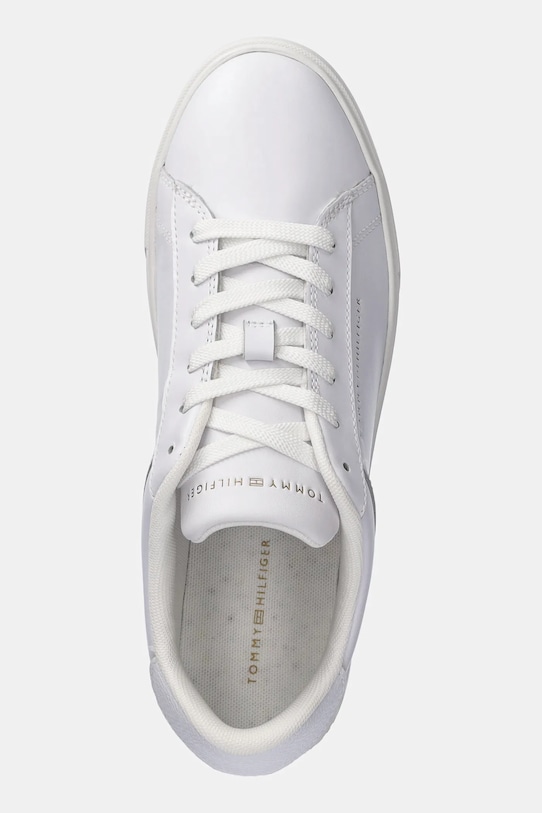 Tommy Hilfiger sneakersy skórzane ESSENTIAL COURT SNEAKER biały FW0FW08320